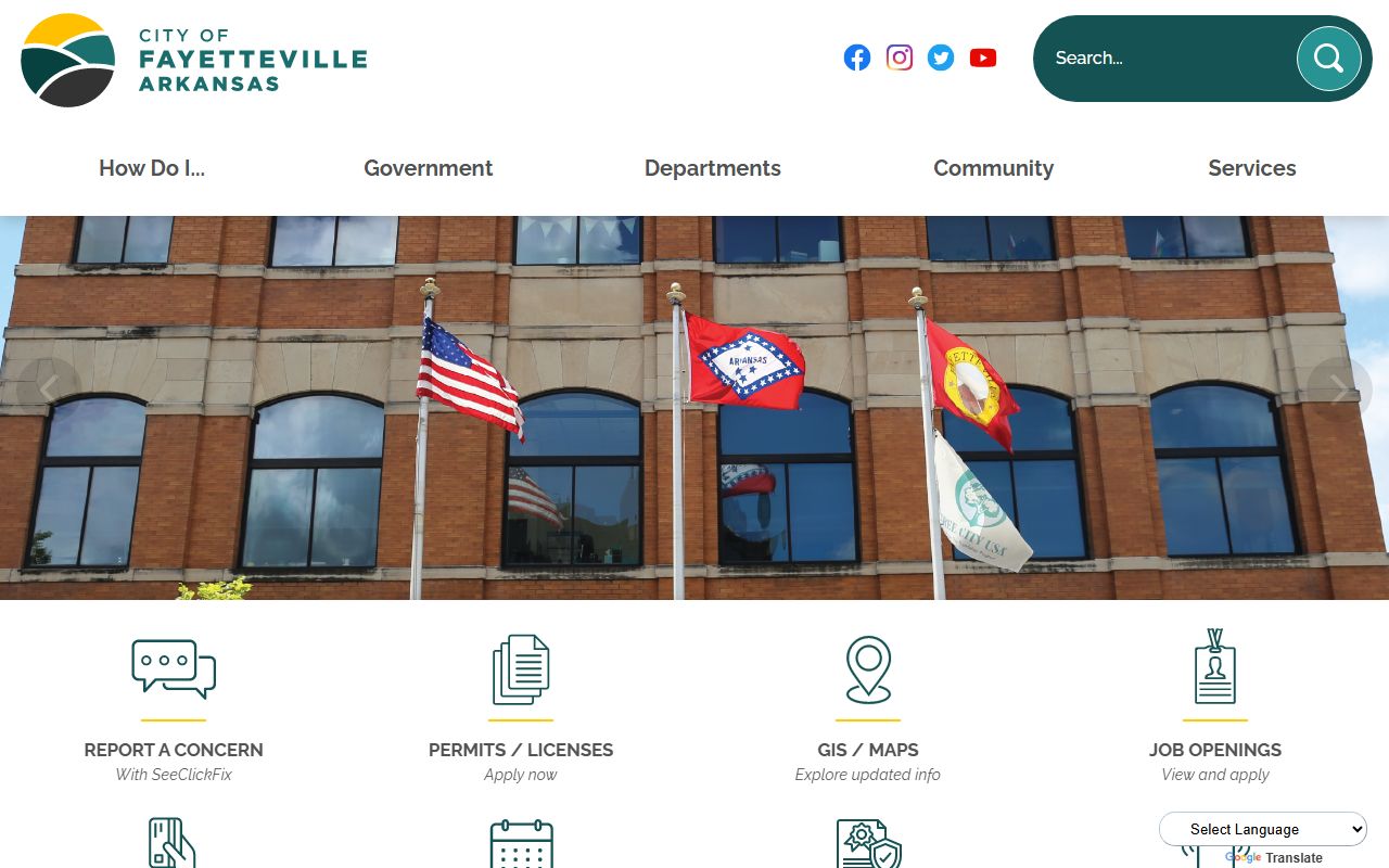 Fayetteville Police Department website for Fayetteville warrant records